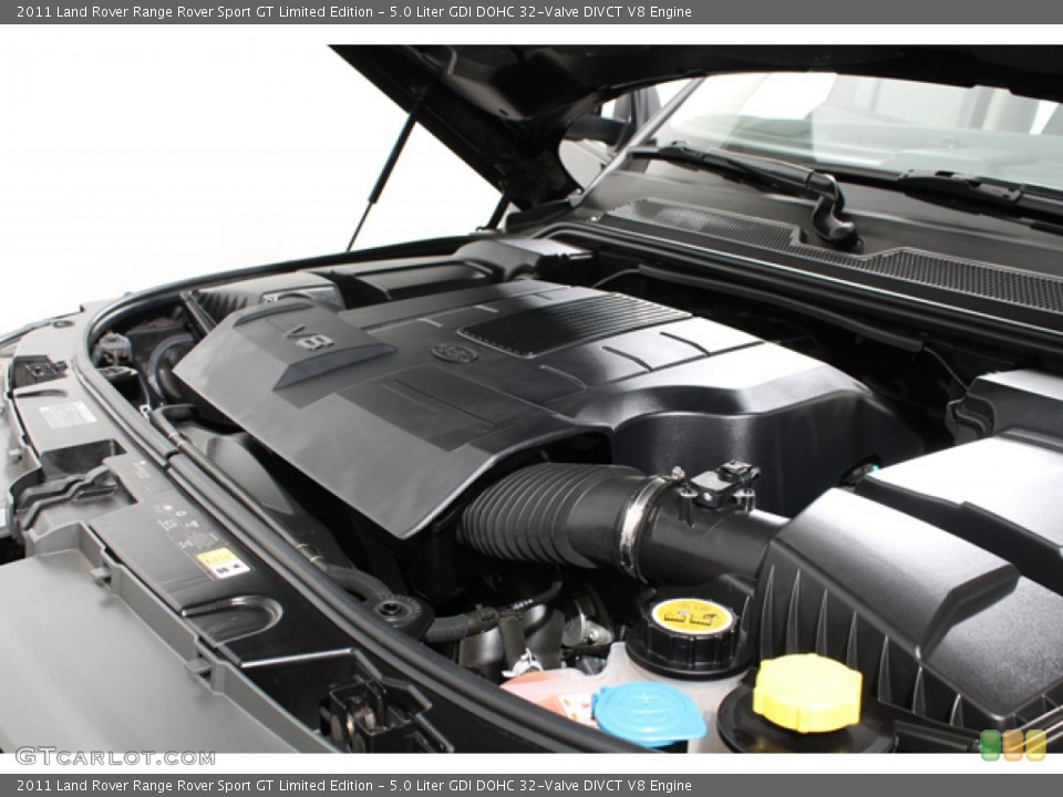 5.0 Liter GDI DOHC 32-Valve DIVCT V8 Engine for the 2011 Land Rover Range Rover Sport #79451366