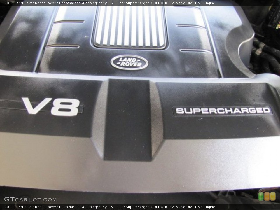 5.0 Liter Supercharged GDI DOHC 32-Valve DIVCT V8 Engine for the 2010 Land Rover Range Rover #79457321