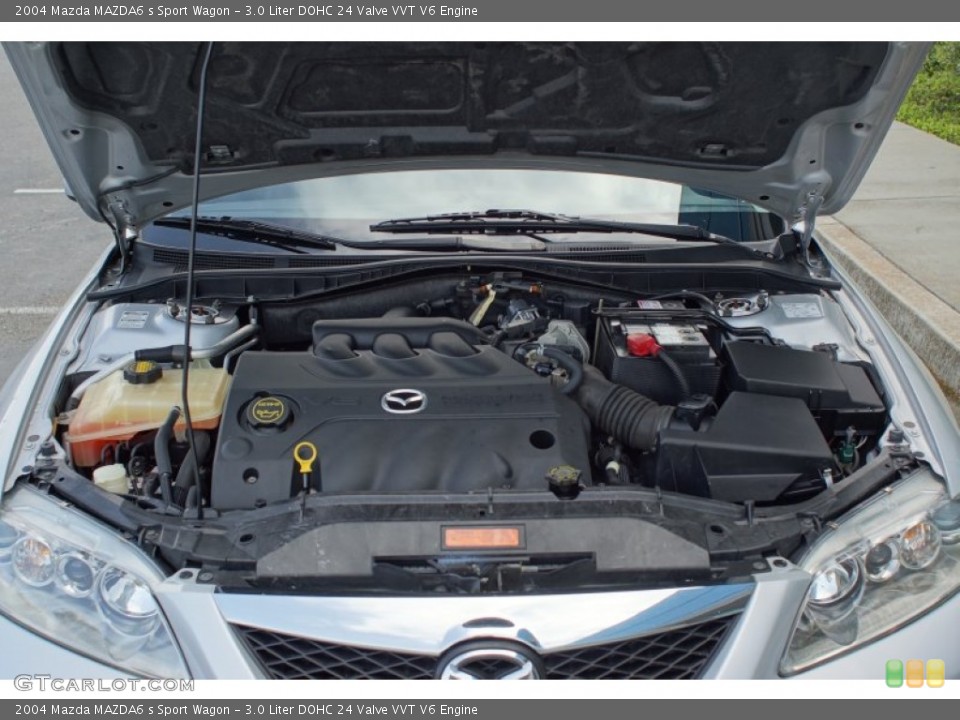 3.0 Liter DOHC 24 Valve VVT V6 Engine for the 2004 Mazda MAZDA6 #79460149