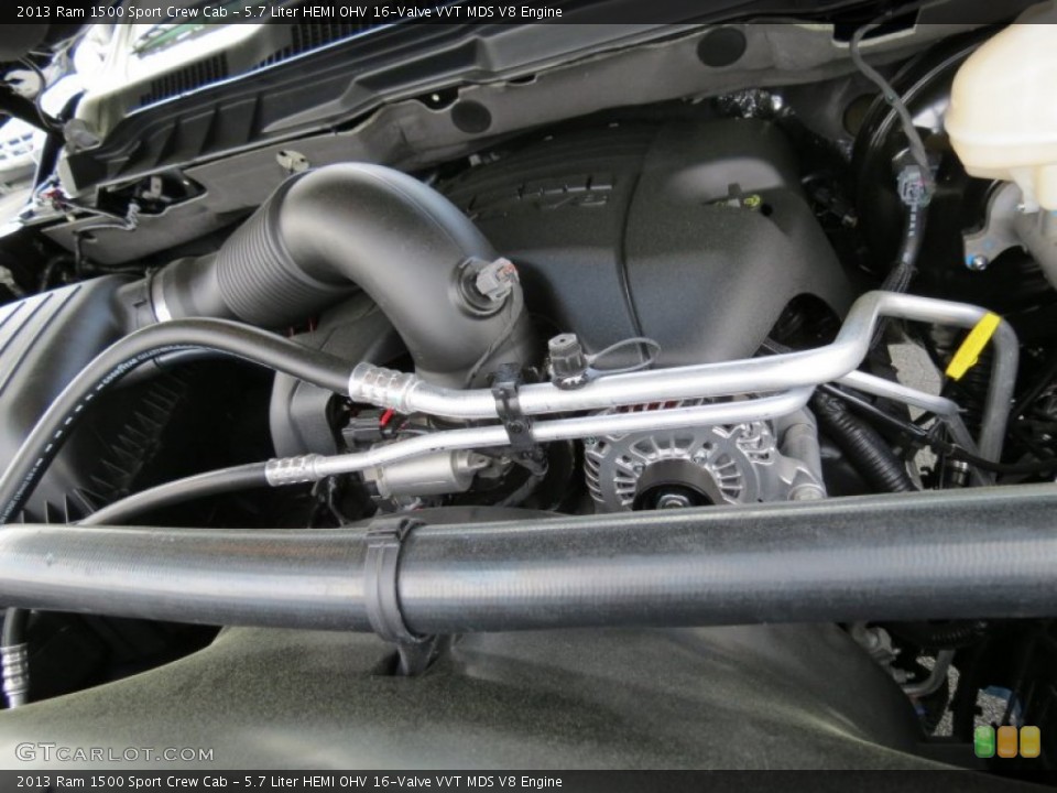 5.7 Liter HEMI OHV 16-Valve VVT MDS V8 Engine for the 2013 Ram 1500 #79464878