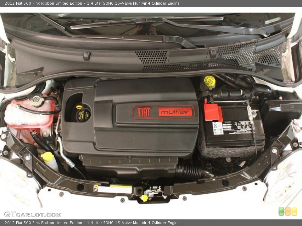 1.4 Liter SOHC 16-Valve MultiAir 4 Cylinder Engine for the 2012 Fiat 500 #79466939