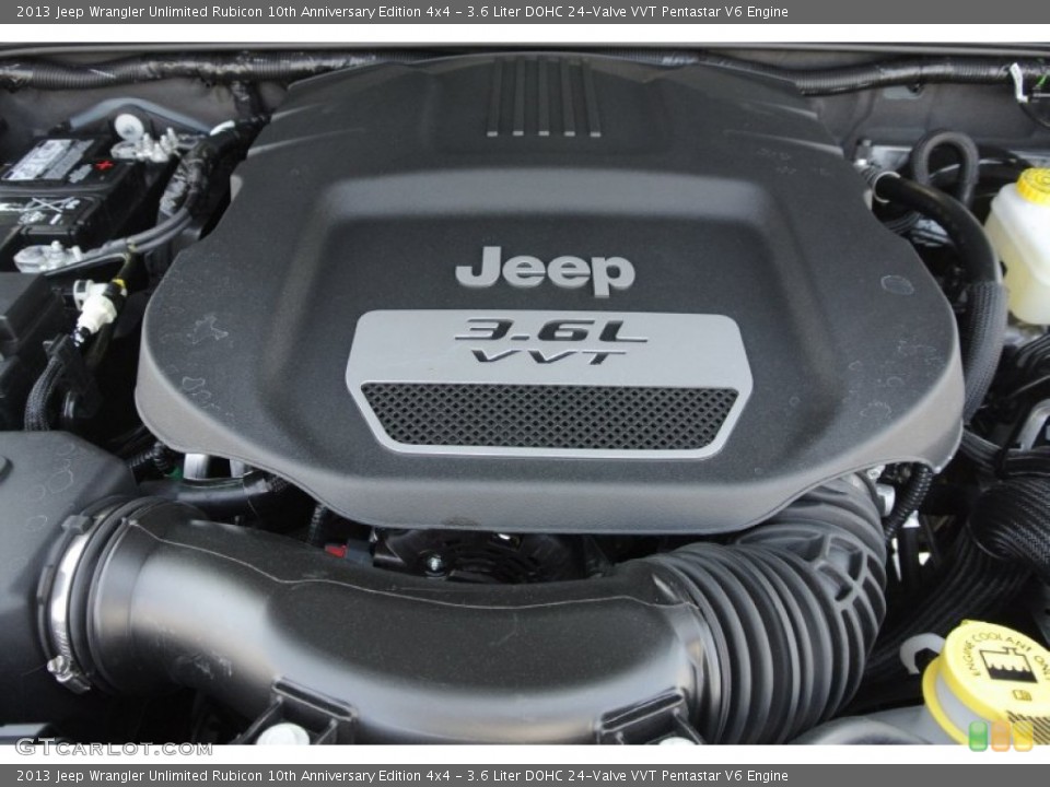 3.6 Liter DOHC 24-Valve VVT Pentastar V6 Engine for the 2013 Jeep Wrangler Unlimited #79468208