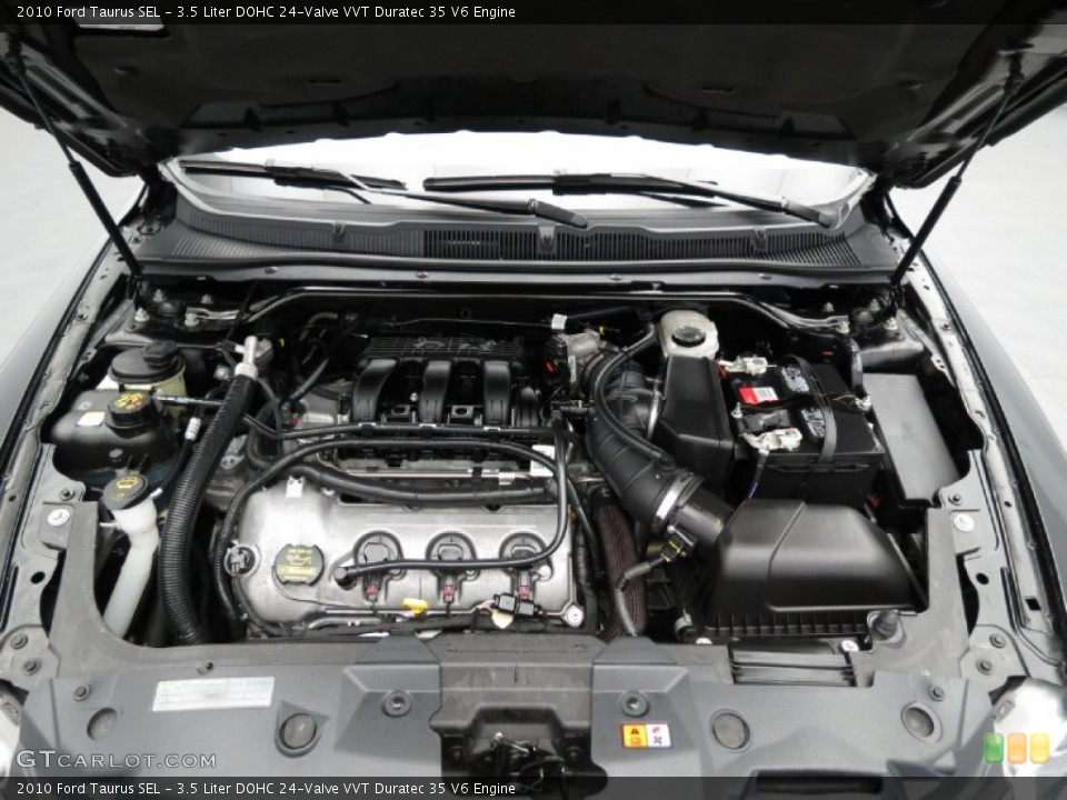 3.5 Liter DOHC 24-Valve VVT Duratec 35 V6 Engine for the 2010 Ford Taurus #79469447