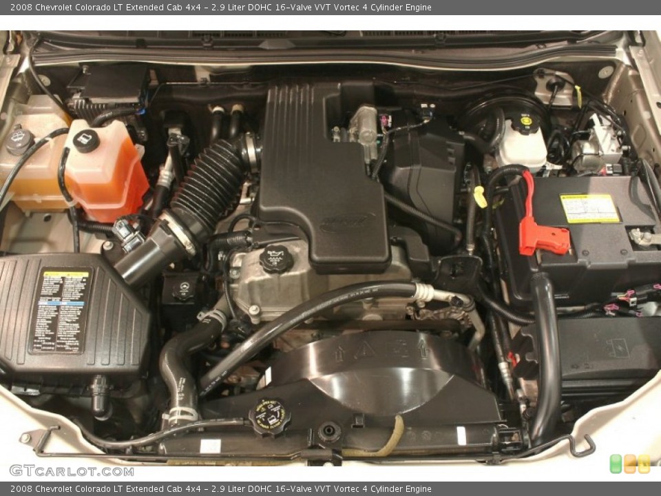 2.9 Liter DOHC 16-Valve VVT Vortec 4 Cylinder Engine for the 2008 Chevrolet Colorado #79478267