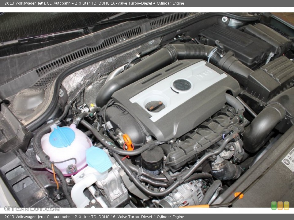 2.0 Liter TDI DOHC 16-Valve Turbo-Diesel 4 Cylinder Engine for the 2013 Volkswagen Jetta #79486352