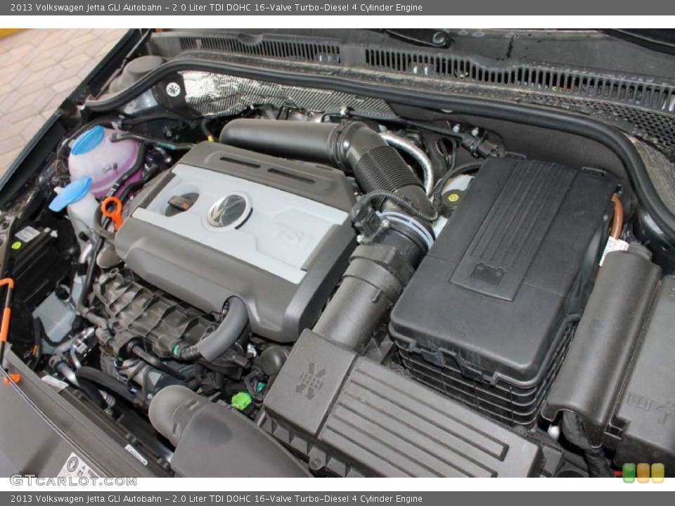 2.0 Liter TDI DOHC 16-Valve Turbo-Diesel 4 Cylinder Engine for the 2013 Volkswagen Jetta #79486370