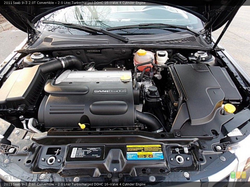 2.0 Liter Turbocharged DOHC 16-Valve 4 Cylinder Engine for the 2011 Saab 9-3 #79489703