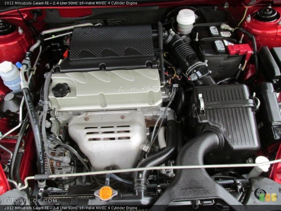 2.4 Liter SOHC 16-Valve MIVEC 4 Cylinder Engine for the 2012 Mitsubishi Galant #79490932