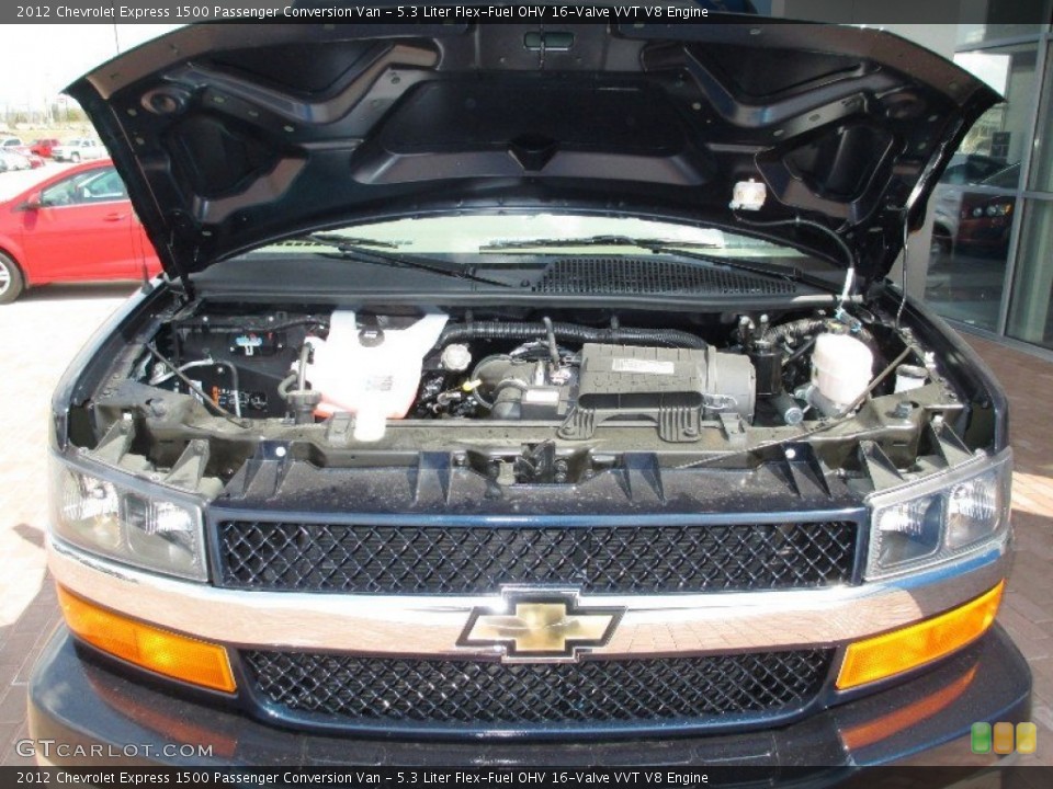 5.3 Liter Flex-Fuel OHV 16-Valve VVT V8 Engine for the 2012 Chevrolet Express #79503179