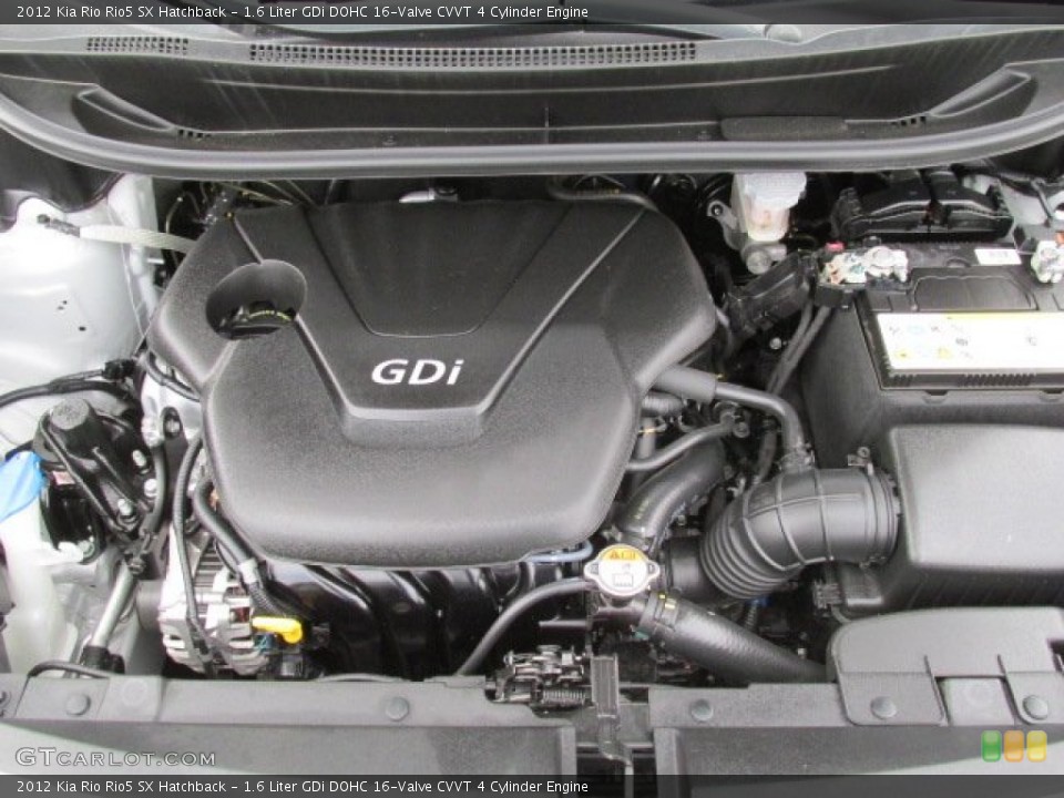 1.6 Liter GDi DOHC 16-Valve CVVT 4 Cylinder Engine for the 2012 Kia Rio #79516793
