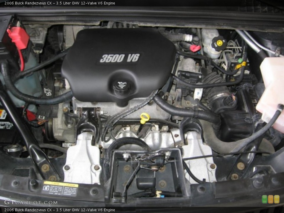 3.5 Liter OHV 12-Valve V6 Engine for the 2006 Buick Rendezvous #79523415