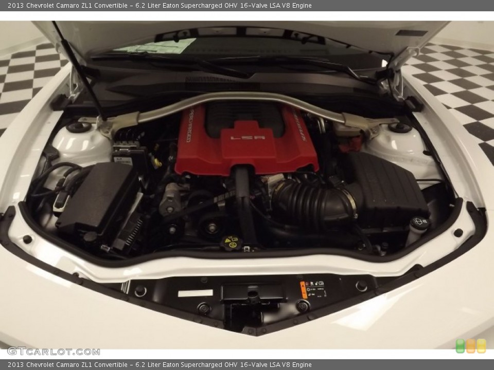 6.2 Liter Eaton Supercharged OHV 16-Valve LSA V8 Engine for the 2013 Chevrolet Camaro #79543765