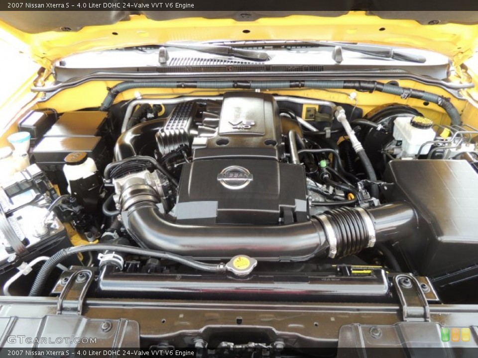 4.0 Liter DOHC 24-Valve VVT V6 Engine for the 2007 Nissan Xterra #79544535