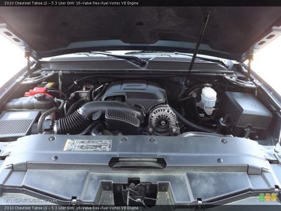 5.3 Liter OHV 16-Valve Flex-Fuel Vortec V8 Engine for the 2010 Chevrolet Tahoe #79546412