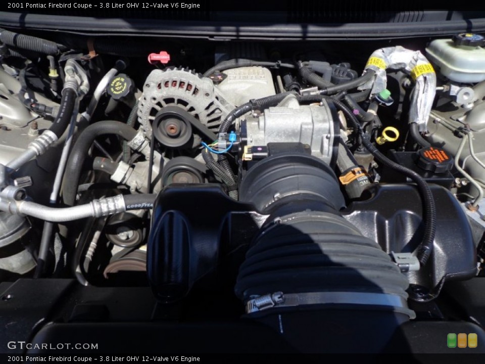 3.8 Liter OHV 12-Valve V6 Engine for the 2001 Pontiac Firebird #79555036