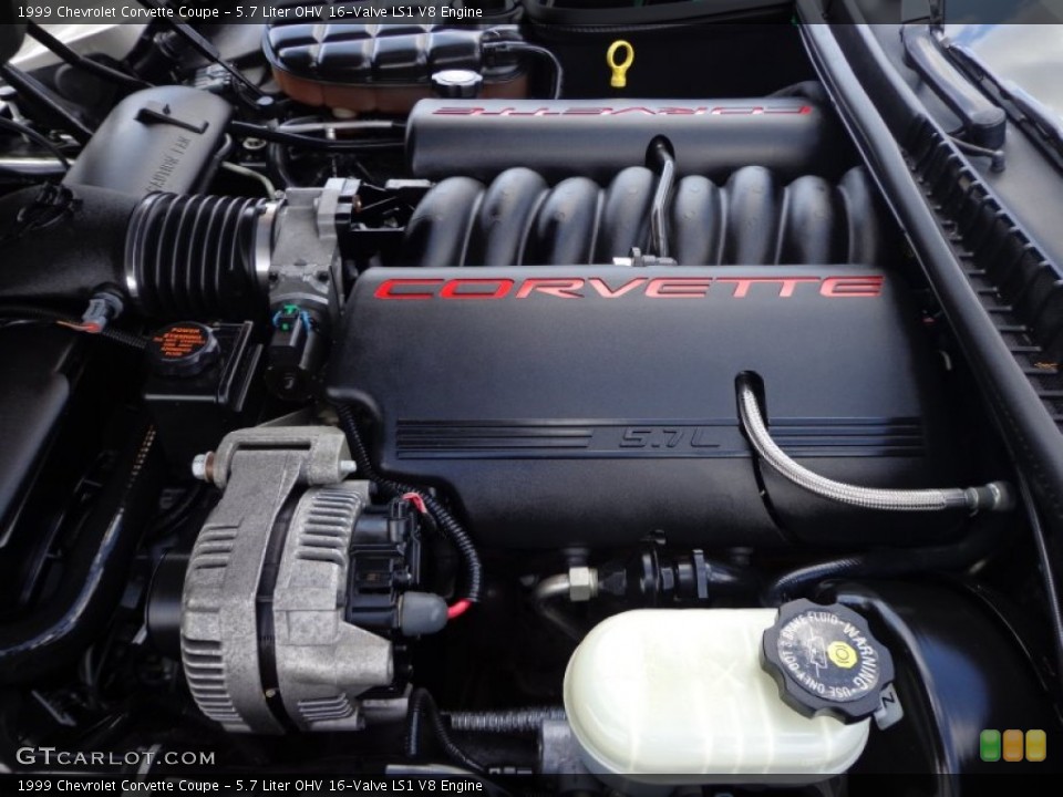 5.7 Liter OHV 16-Valve LS1 V8 Engine for the 1999 Chevrolet Corvette #79559266