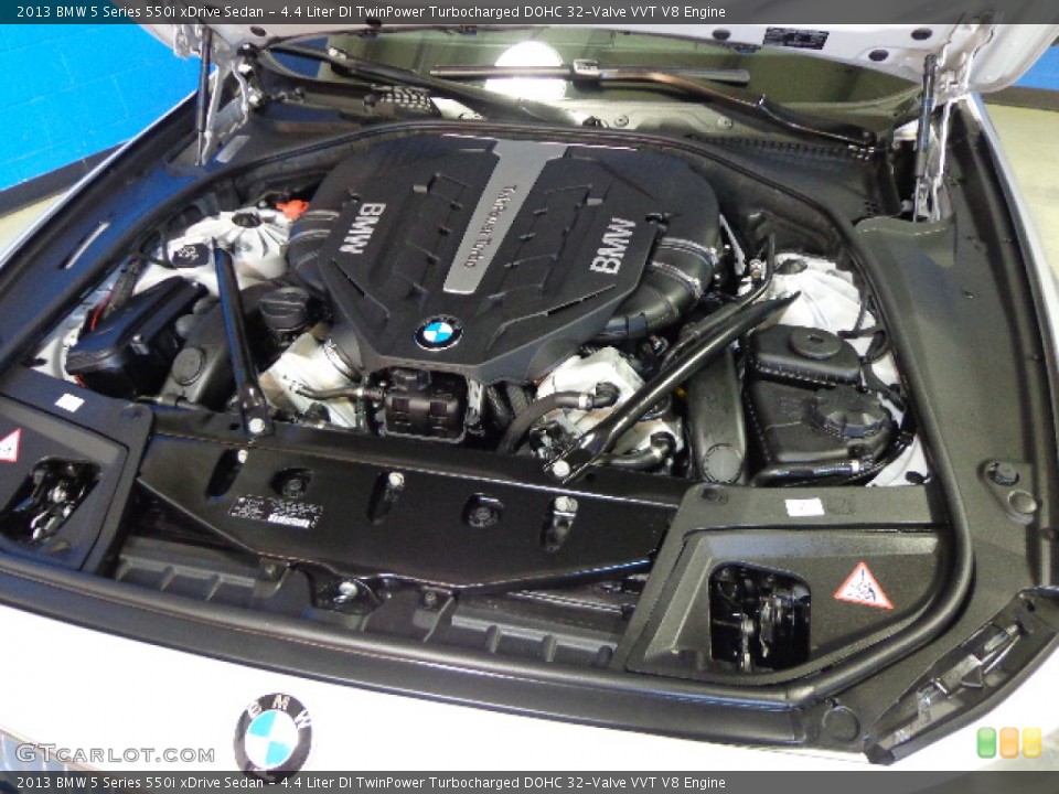 4.4 Liter DI TwinPower Turbocharged DOHC 32-Valve VVT V8 Engine for the 2013 BMW 5 Series #79559650