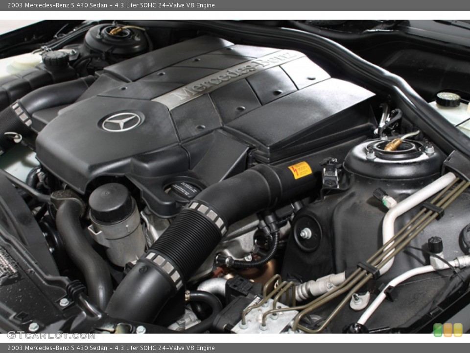 4.3 Liter SOHC 24-Valve V8 Engine for the 2003 Mercedes-Benz S #79562662