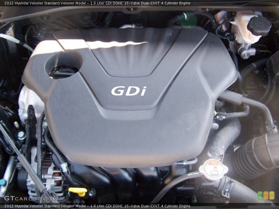 1.6 Liter GDI DOHC 16-Valve Dual-CVVT 4 Cylinder Engine for the 2012 Hyundai Veloster #79574602