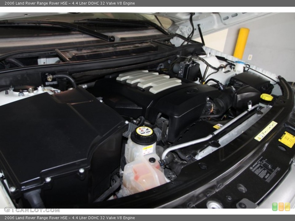 4.4 Liter DOHC 32 Valve V8 2006 Land Rover Range Rover Engine