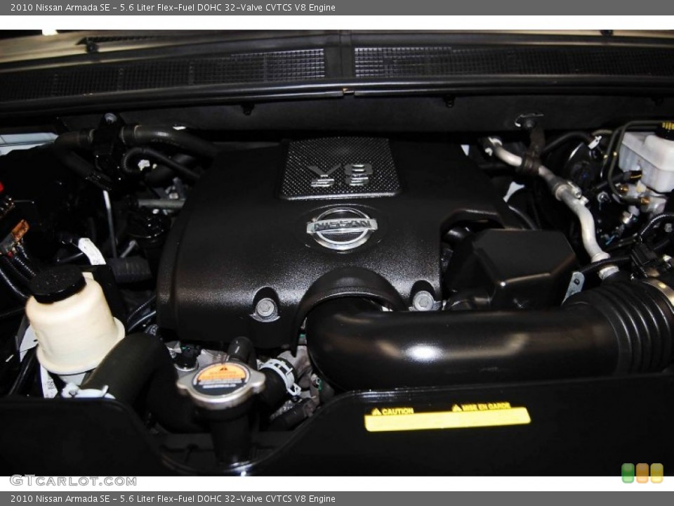 5.6 Liter Flex-Fuel DOHC 32-Valve CVTCS V8 Engine for the 2010 Nissan Armada #79592971