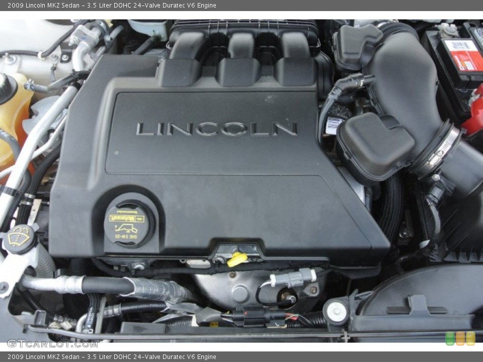 3.5 Liter DOHC 24-Valve Duratec V6 Engine for the 2009 Lincoln MKZ #79599650
