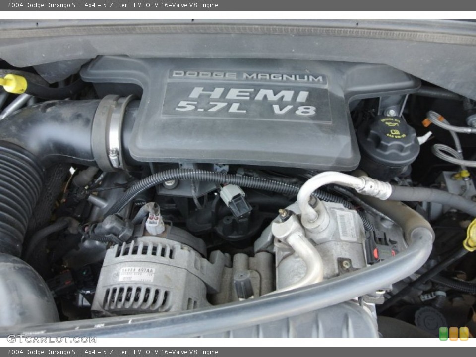 5.7 Liter HEMI OHV 16-Valve V8 Engine for the 2004 Dodge Durango #79600882
