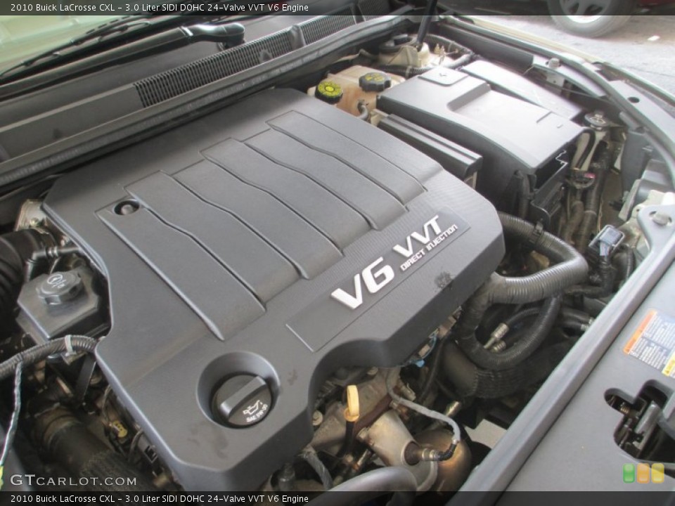3.0 Liter SIDI DOHC 24-Valve VVT V6 Engine for the 2010 Buick LaCrosse #79612756