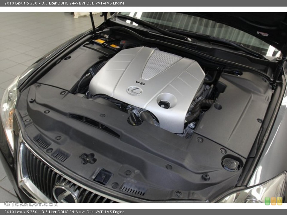 3.5 Liter DOHC 24-Valve Dual VVT-i V6 Engine for the 2010 Lexus IS #79616857