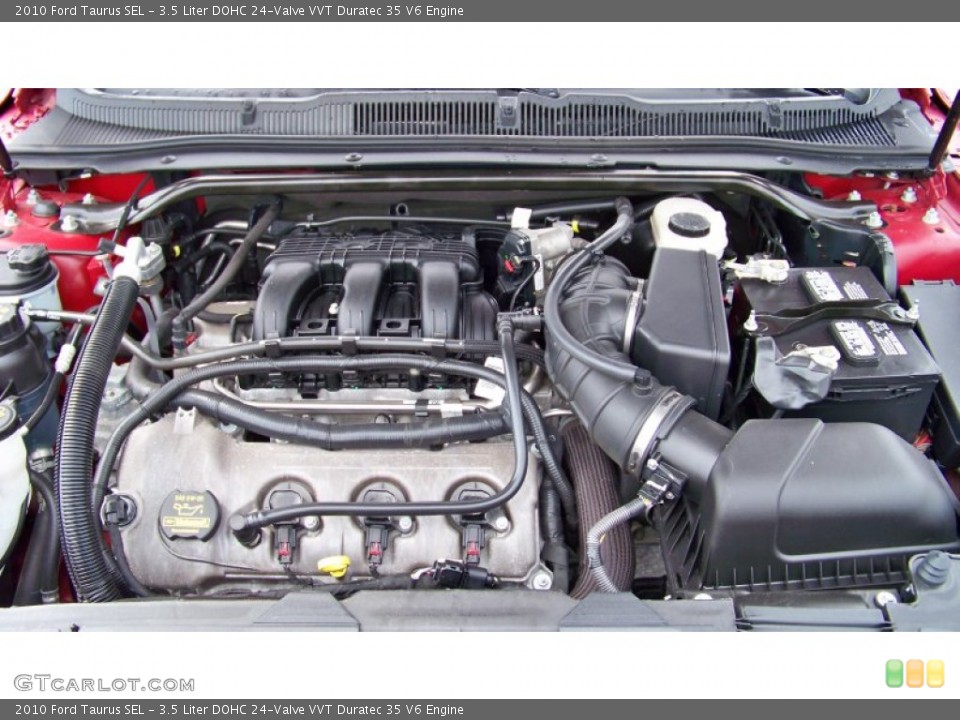 3.5 Liter DOHC 24-Valve VVT Duratec 35 V6 Engine for the 2010 Ford Taurus #79621588
