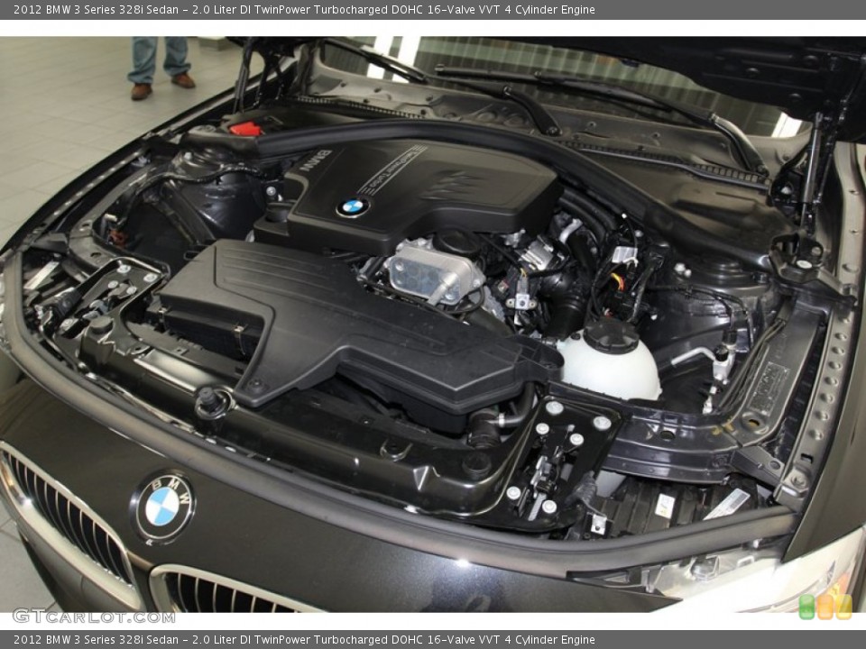 2.0 Liter DI TwinPower Turbocharged DOHC 16-Valve VVT 4 Cylinder Engine for the 2012 BMW 3 Series #79621648
