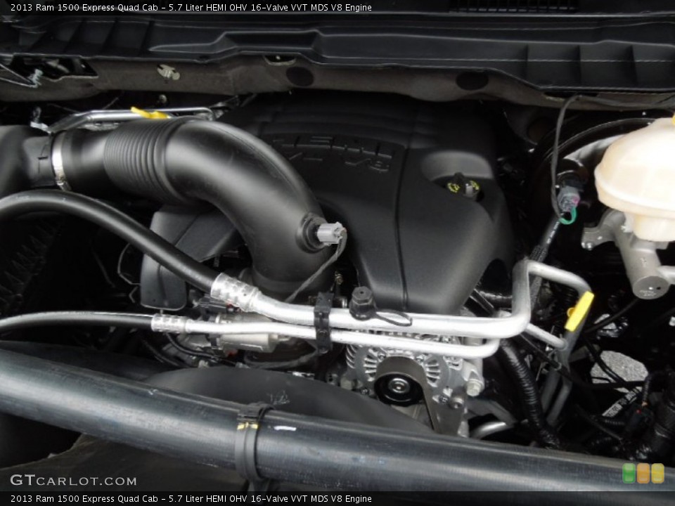 5.7 Liter HEMI OHV 16-Valve VVT MDS V8 Engine for the 2013 Ram 1500 #79623970
