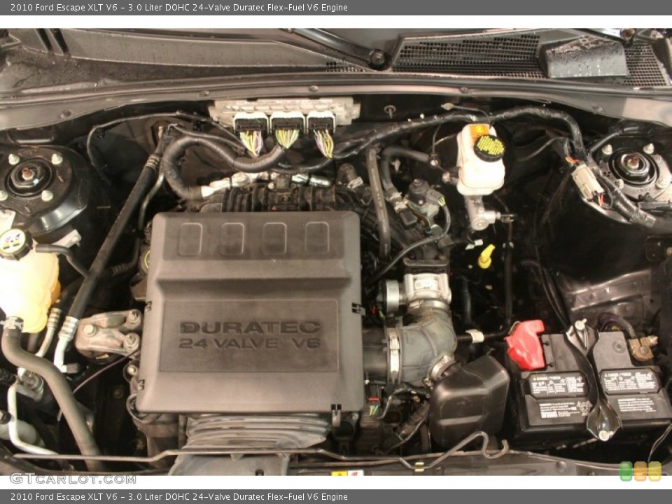 3.0 Liter DOHC 24-Valve Duratec Flex-Fuel V6 Engine for the 2010 Ford Escape #79625428