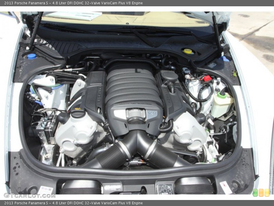 4.8 Liter DFI DOHC 32-Valve VarioCam Plus V8 Engine for the 2013 Porsche Panamera #79633100