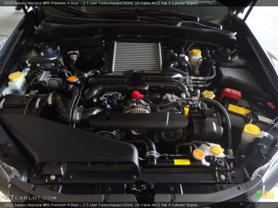 2.5 Liter Turbocharged DOHC 16-Valve AVCS Flat 4 Cylinder Engine for the 2013 Subaru Impreza #79633942
