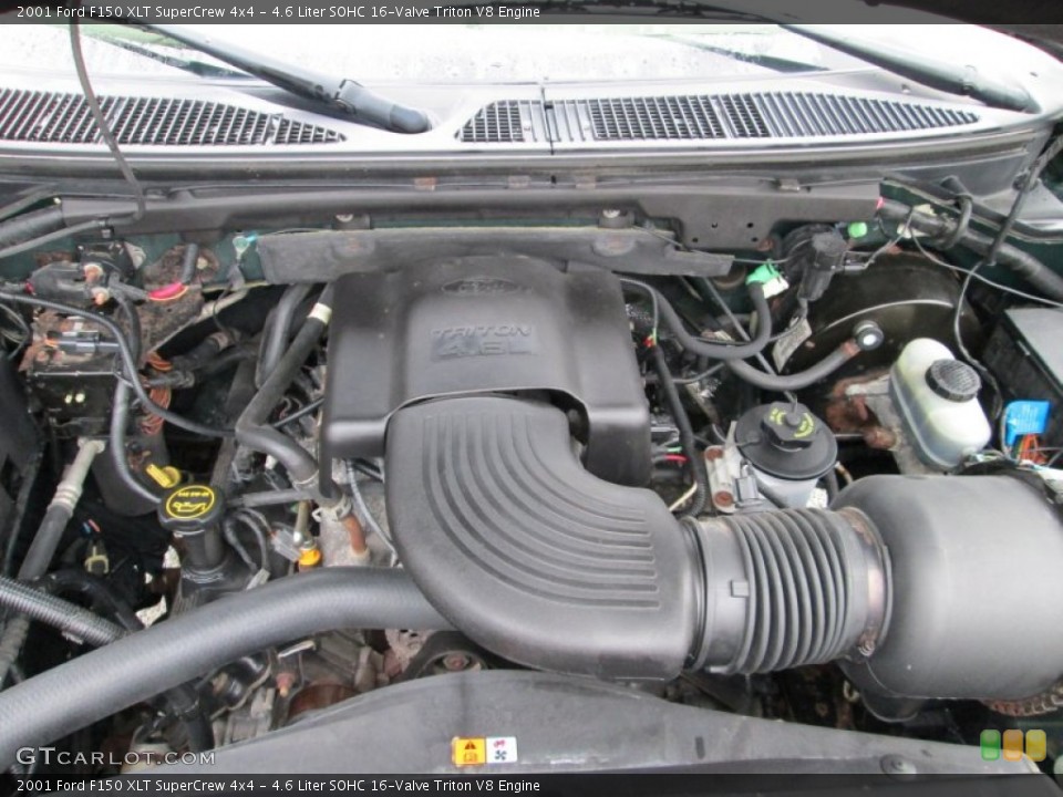 4.6 Liter SOHC 16-Valve Triton V8 Engine for the 2001 Ford F150 #79638044