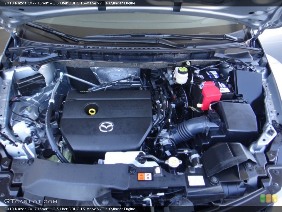 2.5 Liter DOHC 16-Valve VVT 4 Cylinder Engine for the 2010 Mazda CX-7 #79644976