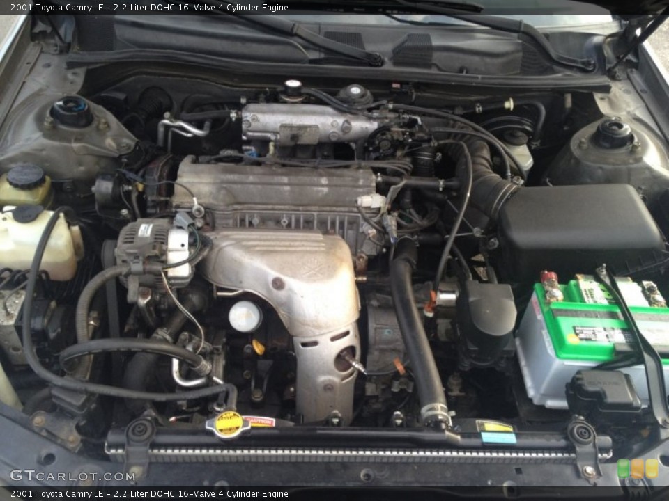 2.2 Liter DOHC 16-Valve 4 Cylinder Engine for the 2001 Toyota Camry #79646276