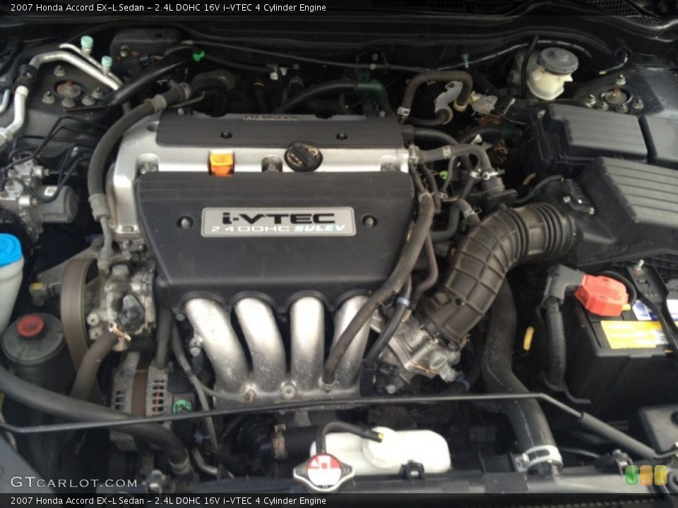 2.4L DOHC 16V i-VTEC 4 Cylinder Engine for the 2007 Honda Accord #79646917