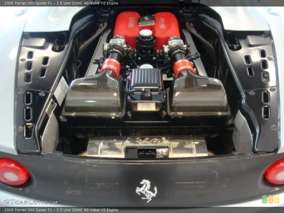 3.6 Liter DOHC 40-Valve V8 Engine for the 2005 Ferrari 360 #79649344