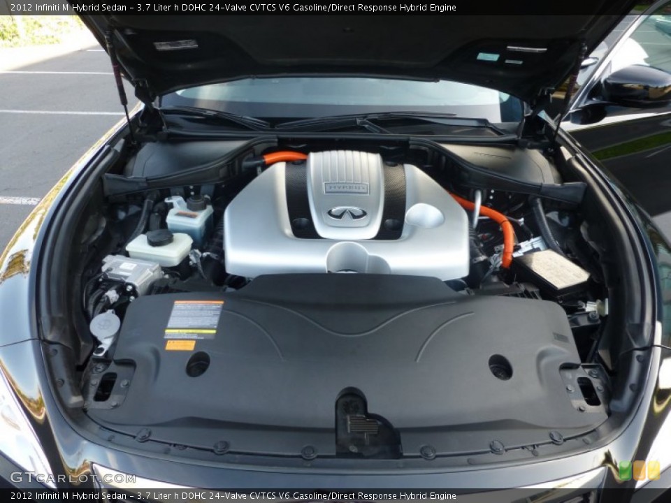 3.7 Liter h DOHC 24-Valve CVTCS V6 Gasoline/Direct Response Hybrid Engine for the 2012 Infiniti M #79651843