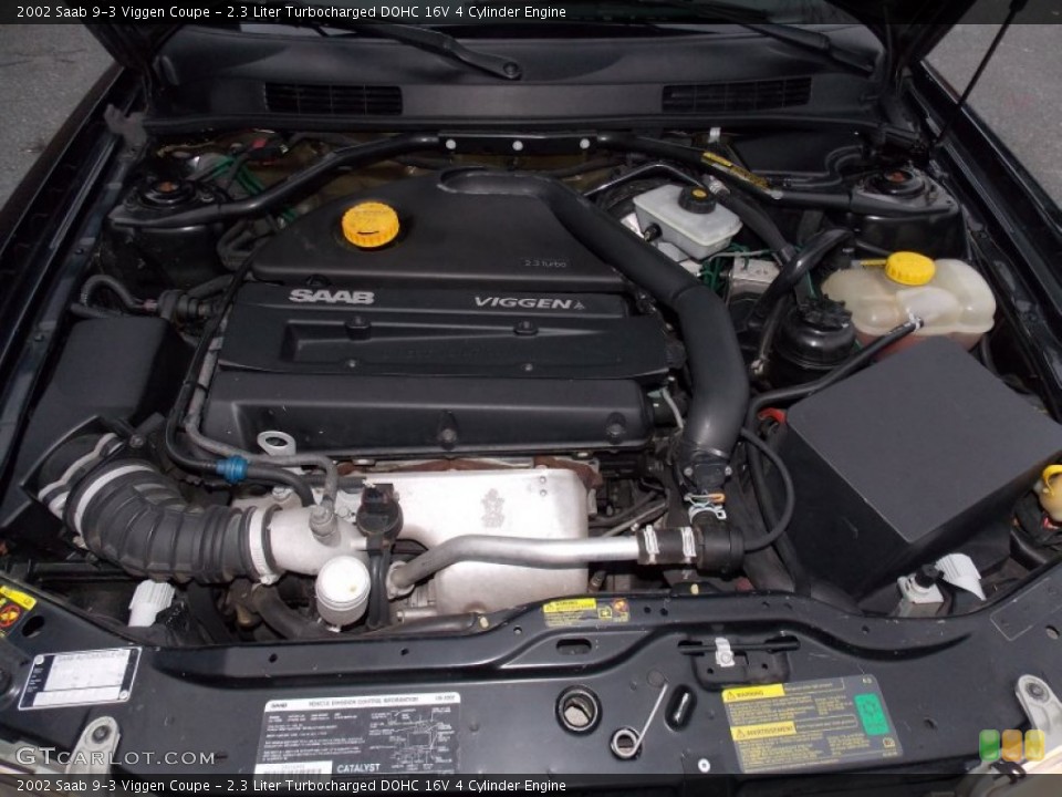 2.3 Liter Turbocharged DOHC 16V 4 Cylinder Engine for the 2002 Saab 9-3 #79655681