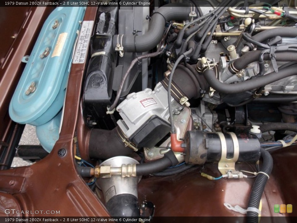2.8 Liter SOHC 12-Valve Inline 6 Cylinder Engine for the 1979 Datsun 280ZX #79656794