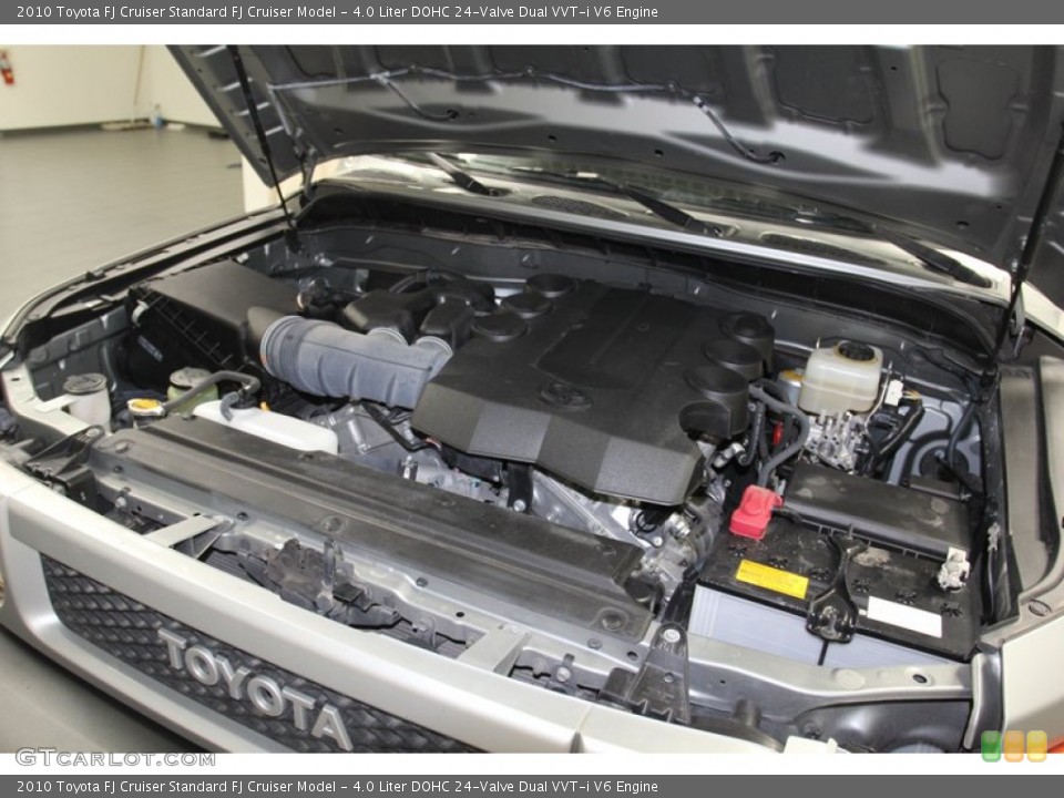 4.0 Liter DOHC 24-Valve Dual VVT-i V6 Engine for the 2010 Toyota FJ Cruiser #79664100