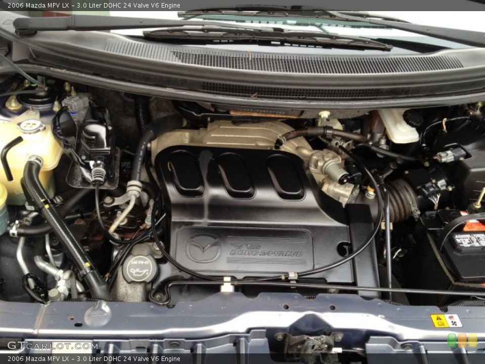 3.0 Liter DOHC 24 Valve V6 Engine for the 2006 Mazda MPV #79668084