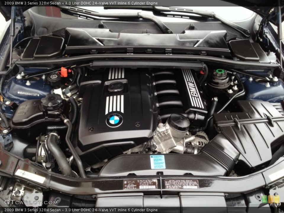 3.0 Liter DOHC 24-Valve VVT Inline 6 Cylinder Engine for the 2009 BMW 3 Series #79669773
