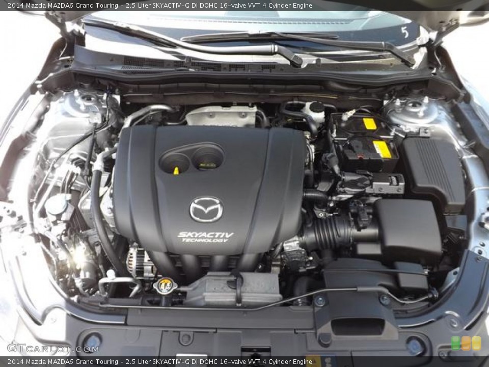 2.5 Liter SKYACTIV-G DI DOHC 16-valve VVT 4 Cyinder Engine for the 2014 Mazda MAZDA6 #79675429