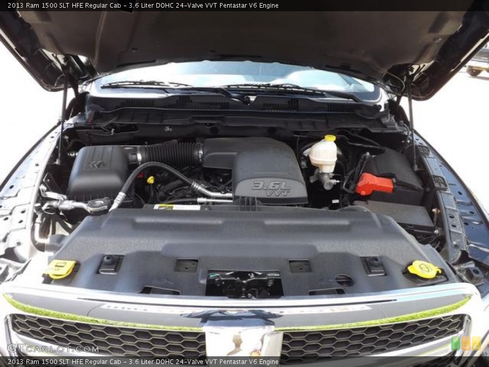 3.6 Liter DOHC 24-Valve VVT Pentastar V6 Engine for the 2013 Ram 1500 #79676832