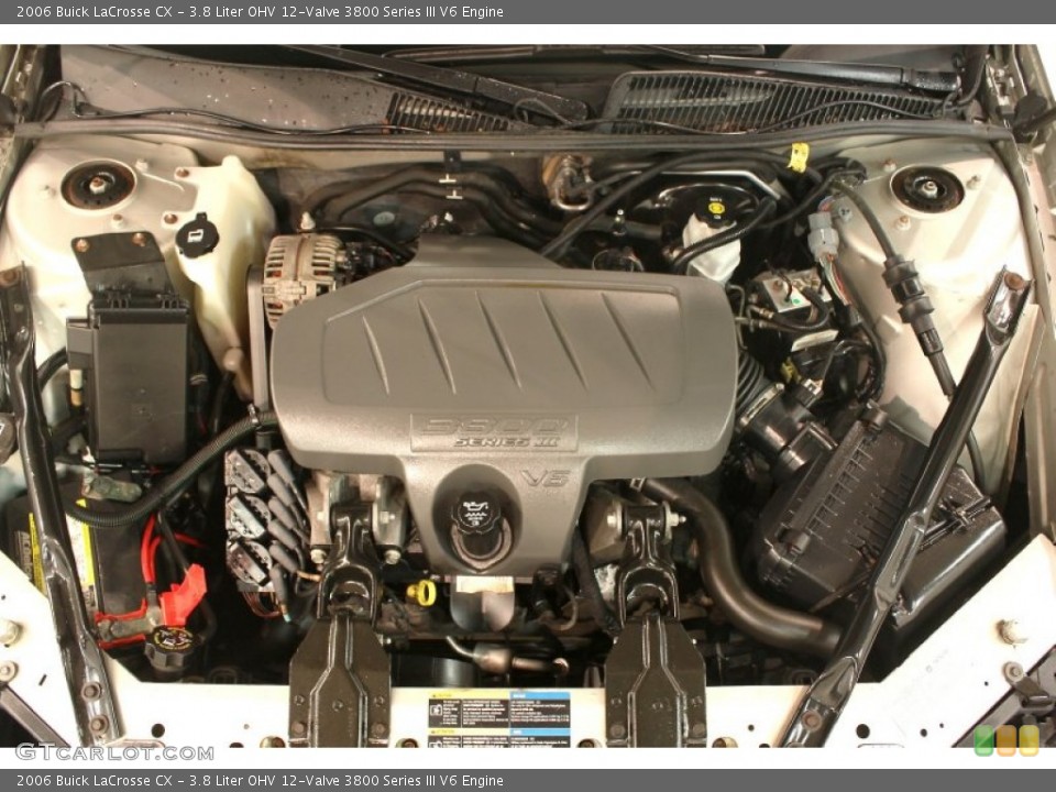 3.8 Liter OHV 12-Valve 3800 Series III V6 Engine for the 2006 Buick LaCrosse #79680901
