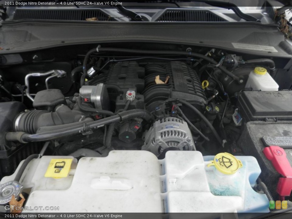 4.0 Liter SOHC 24-Valve V6 Engine for the 2011 Dodge Nitro #79689589